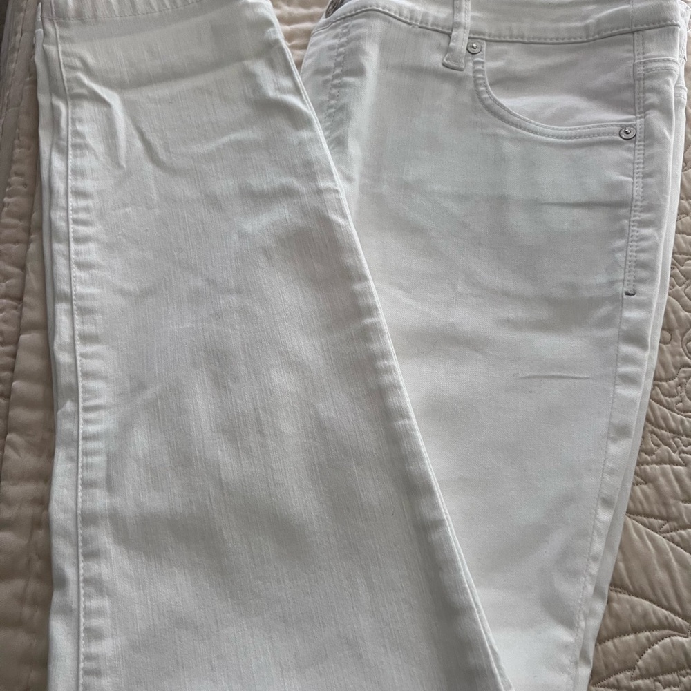 Tommy Bahama Ella Twill High Rise Ankle Jean - Picture 7 of 7